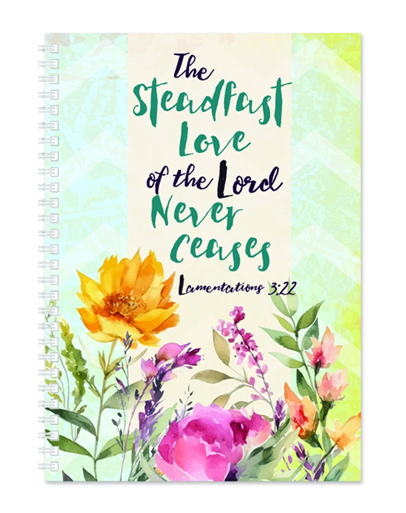 Journal Steadfast Love of The Lord Wirebound (08/25)