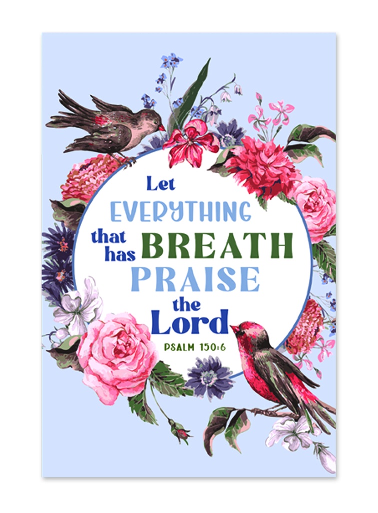 Notebook Pad Let Everything That Has Breath (08/25)