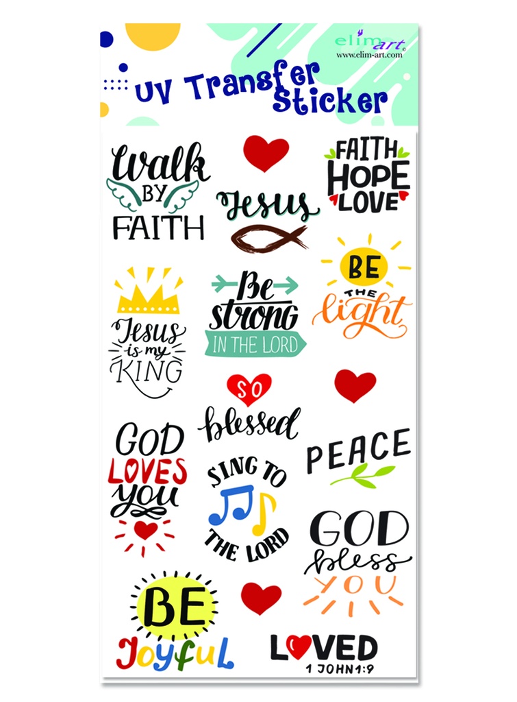 UV Stickers Typography (08/25)