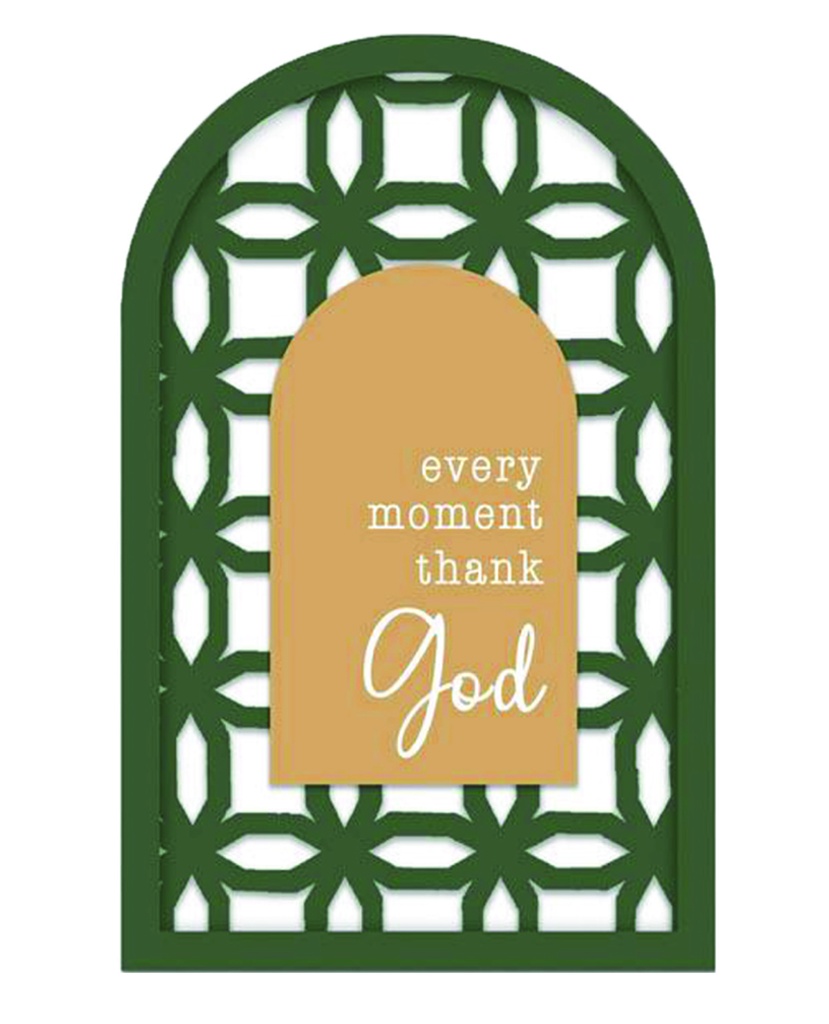 Home Décor Every Moment Thank God 