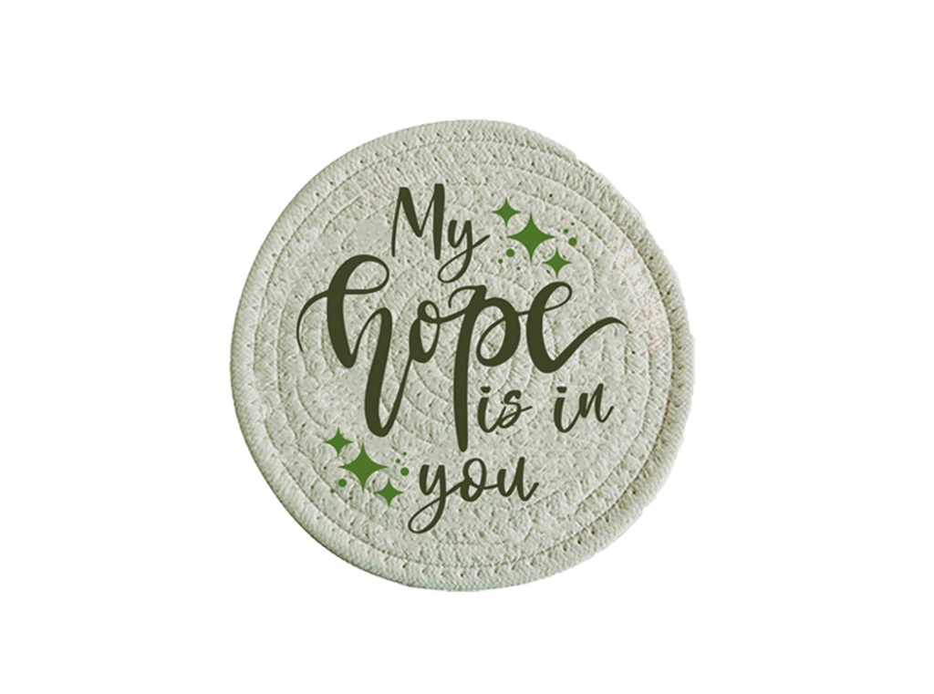 Coasters My Hope Is In You 4 Piece (08/25)