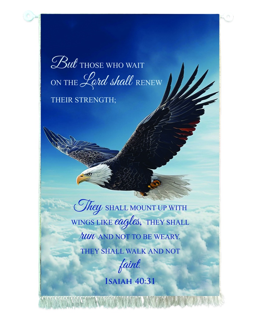 Tapestry Those Who Wait On The Lord Eagle (08/25)