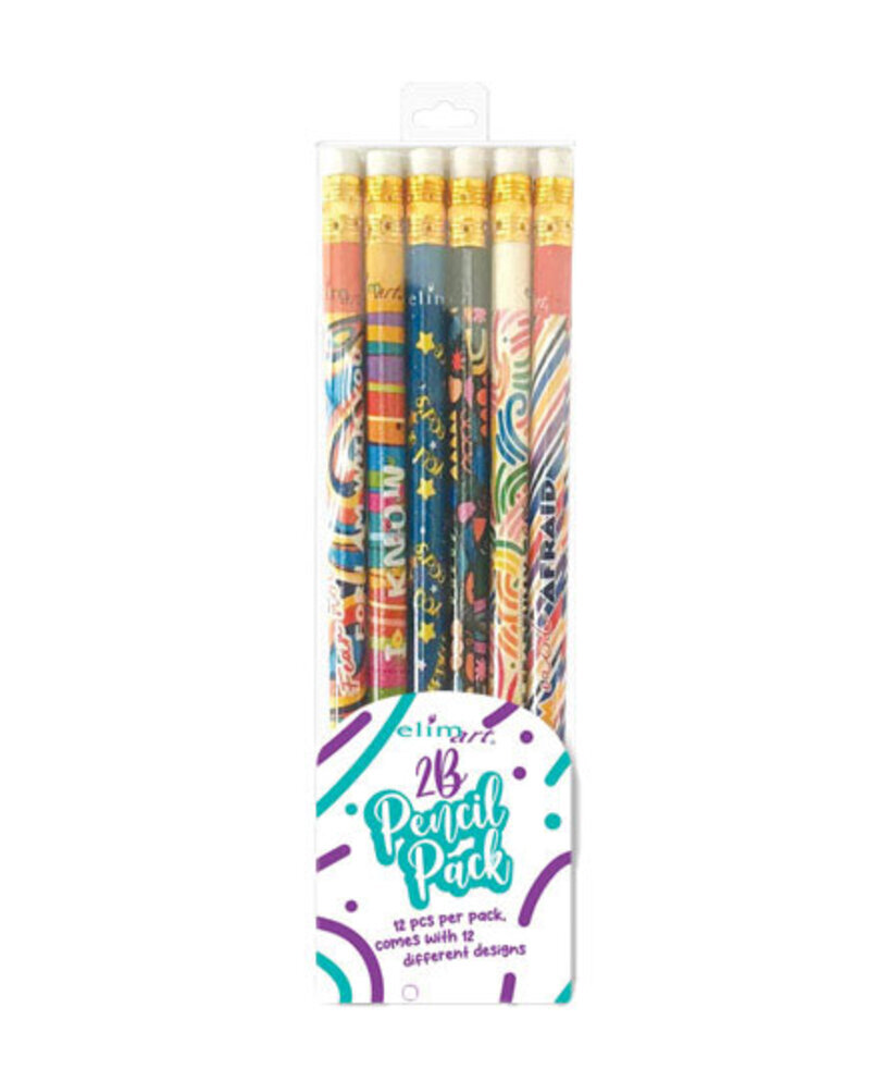 Pencil Pack 2B Christian Phrases 12 Assorted 