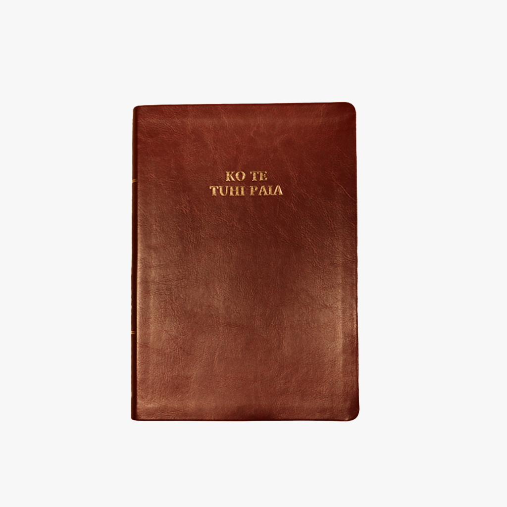 Tokelauan Bible Imitation Leather Maroon Zip 