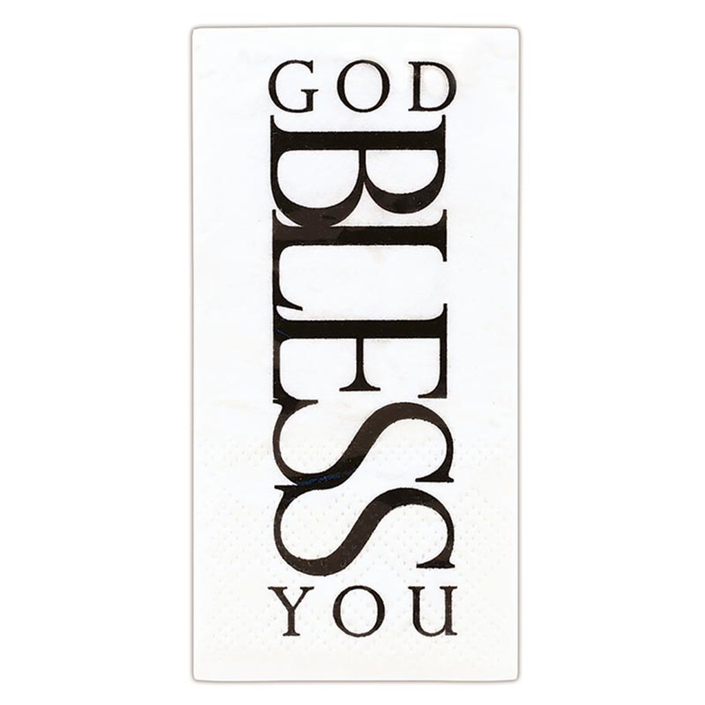 Tissues God Bless You Black & White SINGLE
