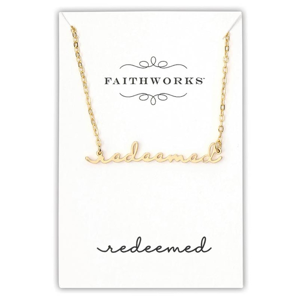 Necklace Redeemed Gold Plated (05/25) 