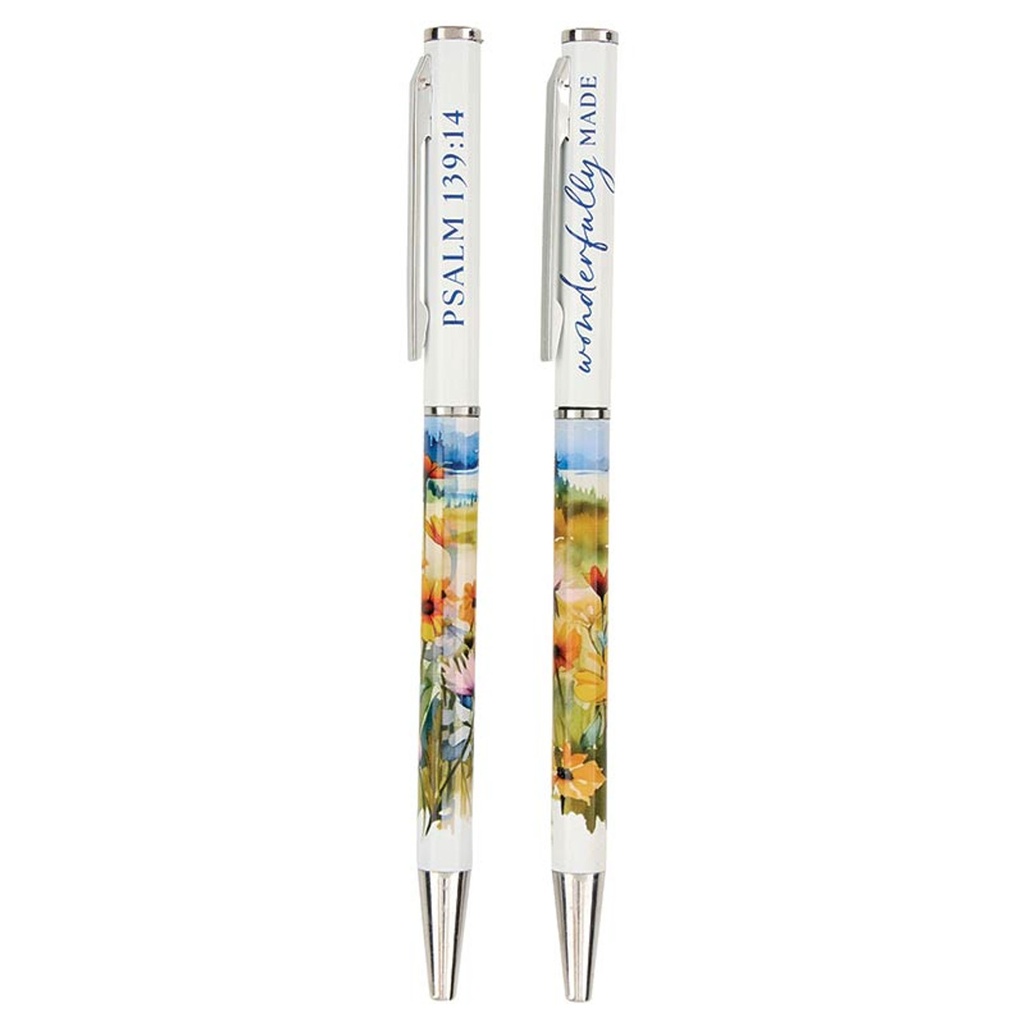 Boxed Pen Set Wonderfully Made 2Pc (05/25)