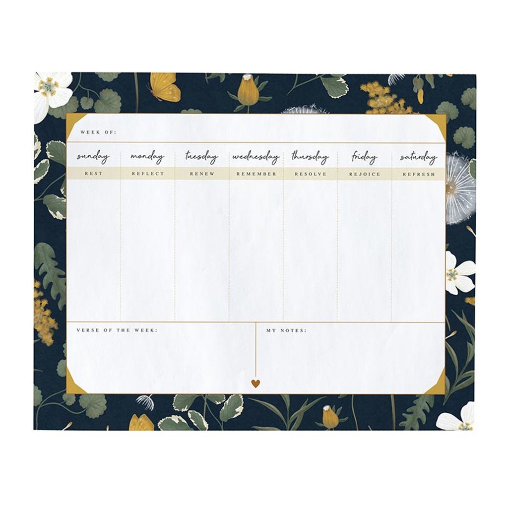 Weekly Desk Planner In Christ Alone (05/25)