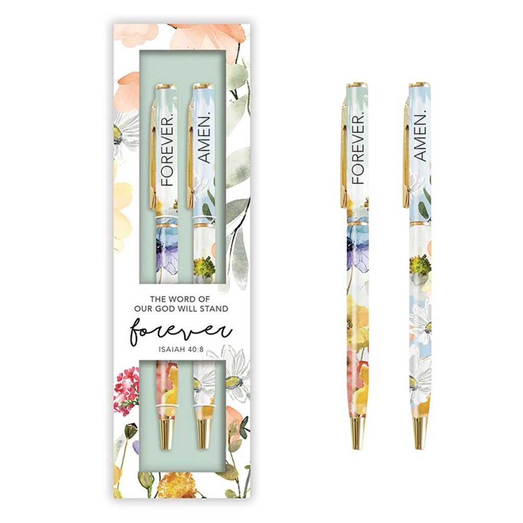 Boxed Pen Set Forever & Ever Amen 2Pc (05/25)