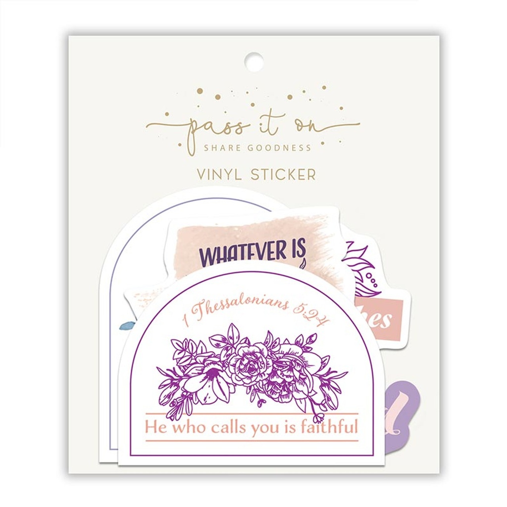 Vinly Sticker Pack Beauty From Ashes 5Pc 