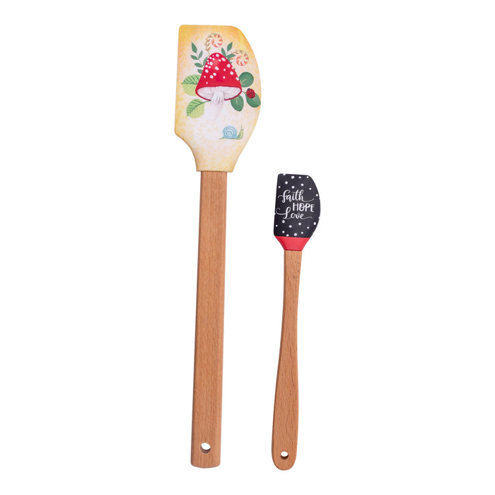 Spatula Set Merry Mushroom 2Pc (05/25)