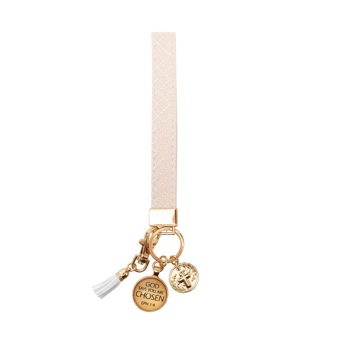 Wristlet Keychain God Says You Are Chosen (05/25)