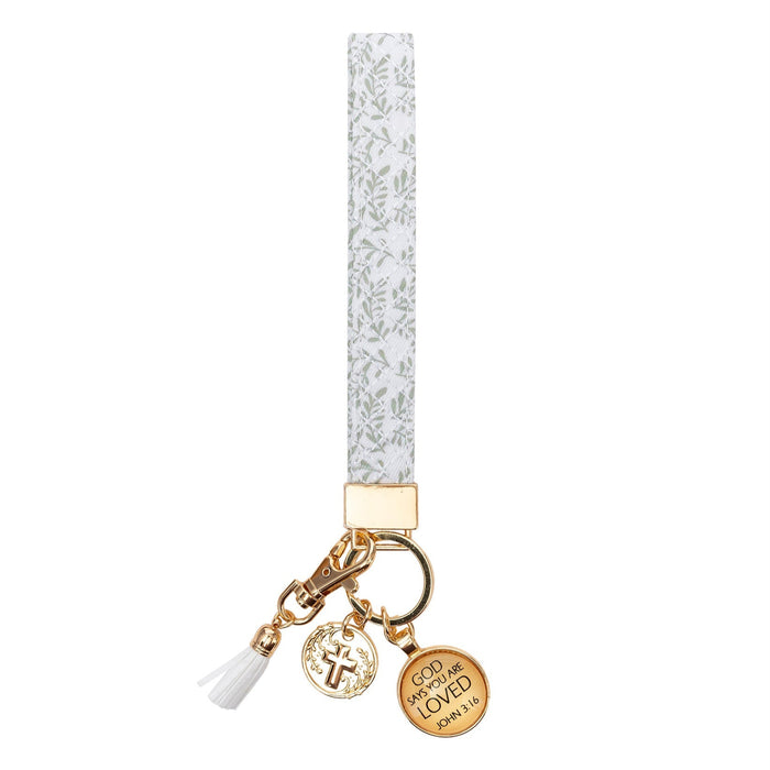 Wristlet Keychain God Says You Are Loved (05/25)