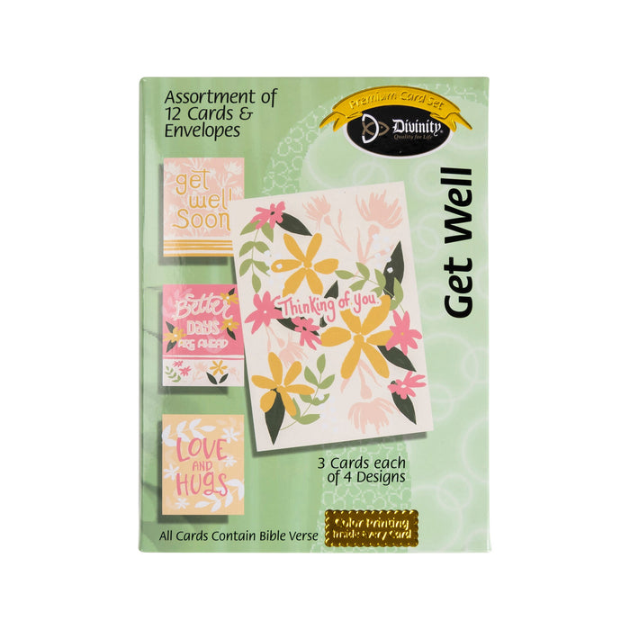 GC: Boxed Get Well Yellow & Peace Floral (05/25)