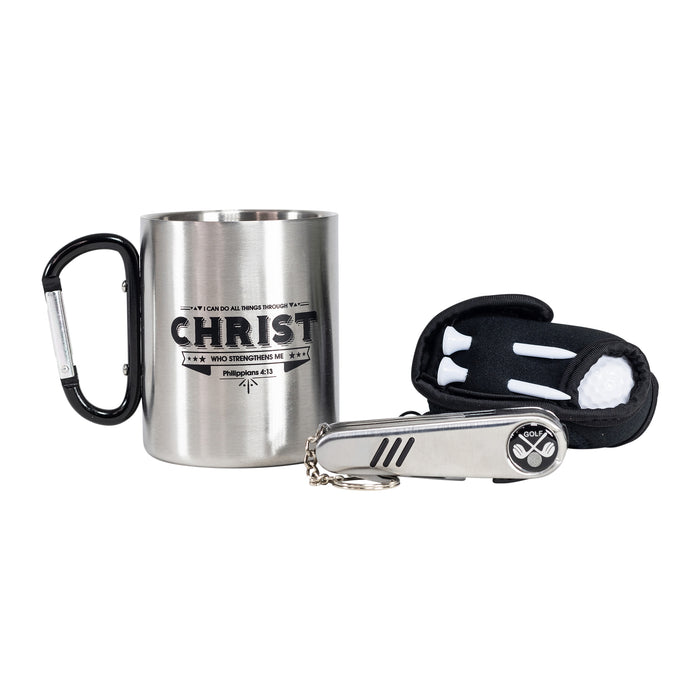 Golfer's Gift Set I Can Do All Things