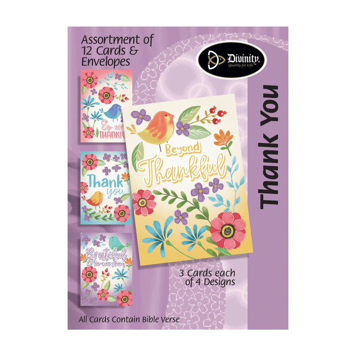 GC: Boxed Thank You Spring Floral (05/25)
