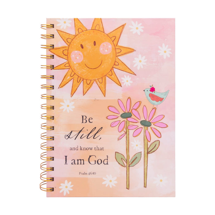 Journal Be Still and Know Spring Wirebound (08/25)