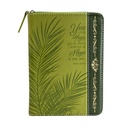 Journal You Are My Refuge Freen Palm Zip (08/25)