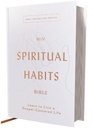 NIV, Spiritual Habits Bible, Hardcover, Red Letter, Comfort Print : Learn to Live a Gospel-Centered Life  