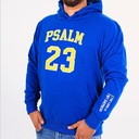 Hoodie Psalm 23 Blue Med