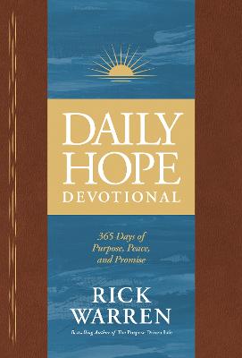 Daily Hope Devotional: 365 Days of Purpose Imitation Leather (10/25)