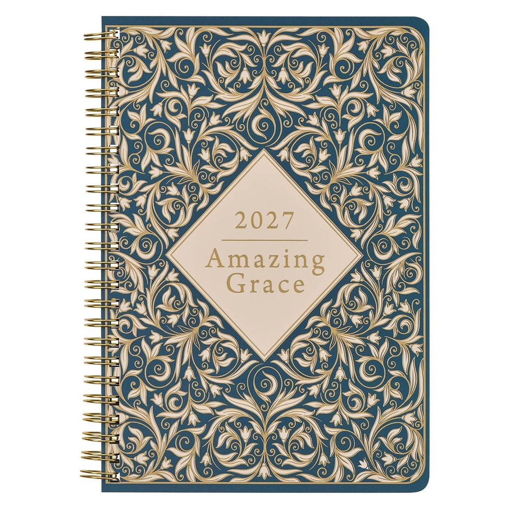 2027 12 Month Weekly Planner Amazing Grace 