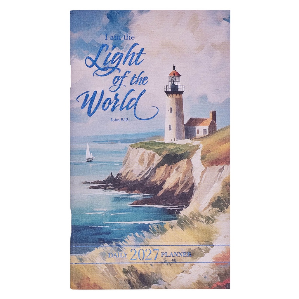 2027 Small 24 Month Daily Planner Light of the World