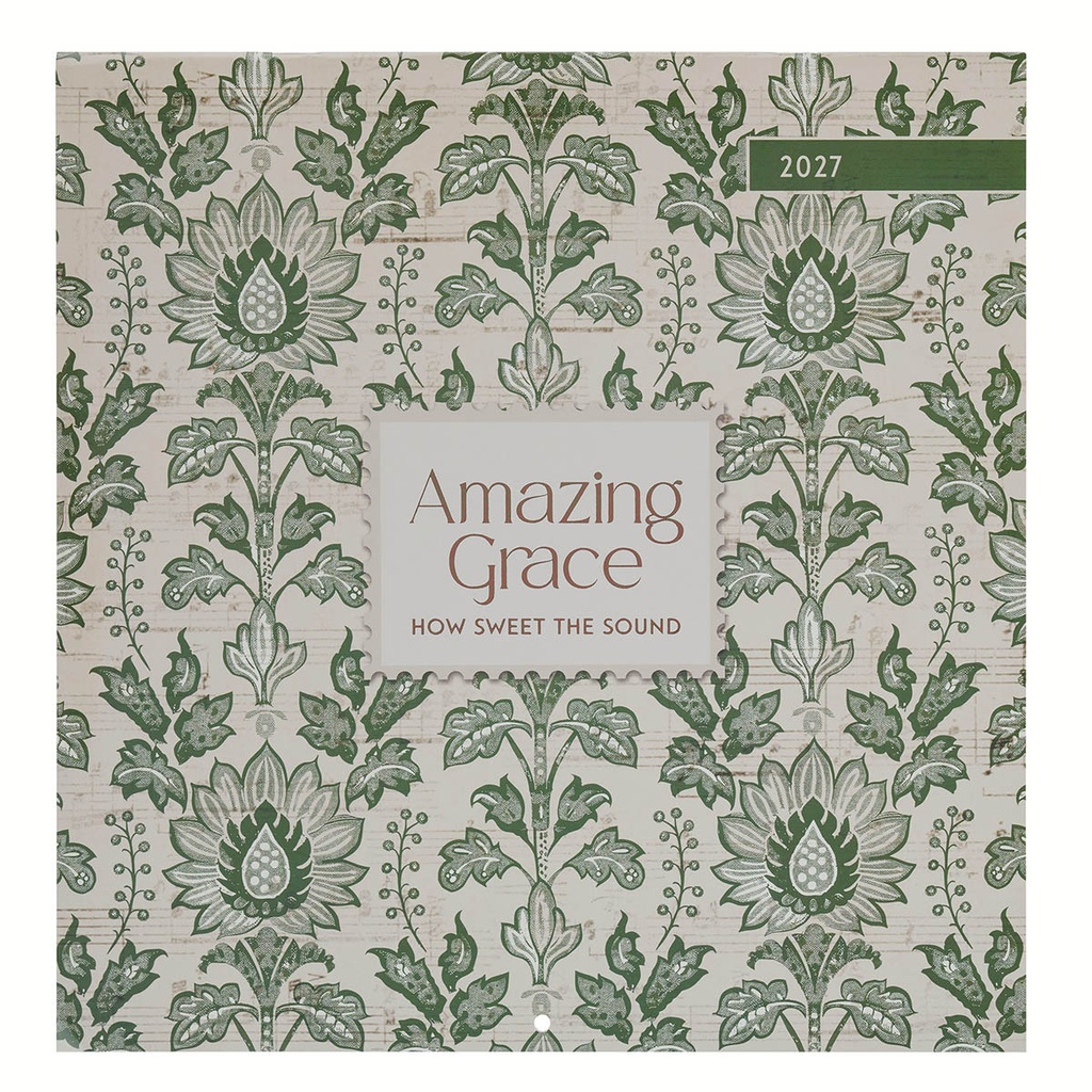 2027 Wall Calendar Amazing Grace 