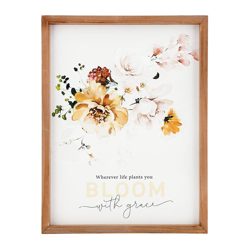 Framed Print Bloom With Grace (03/26)