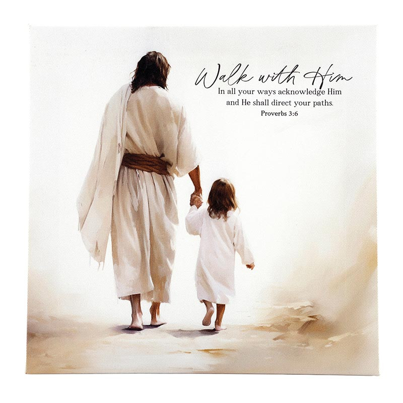 Canvas Walk With Him In All Your Ways (03/26)
