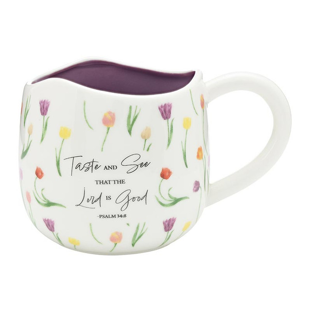 Mug Taste and See Floral Ceramic (03/26)
