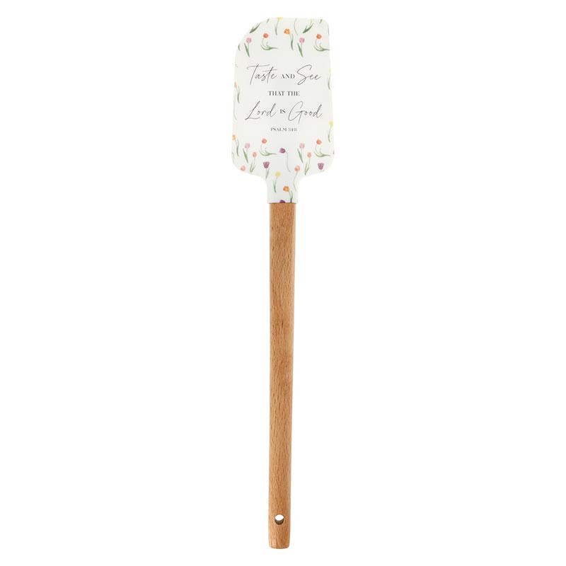 Spatula Taste and See Floral (03/26)