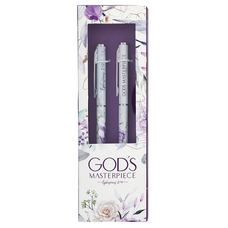 Pen Set God's Masterpiece 2 Pack (03/26)