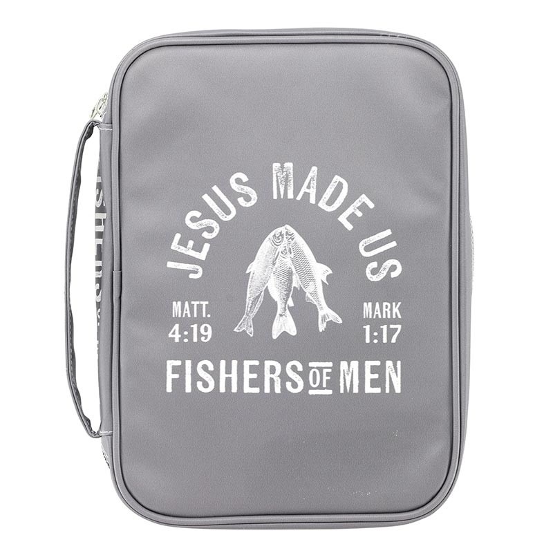 Bible Case Fishers of Men Vegan Leather 