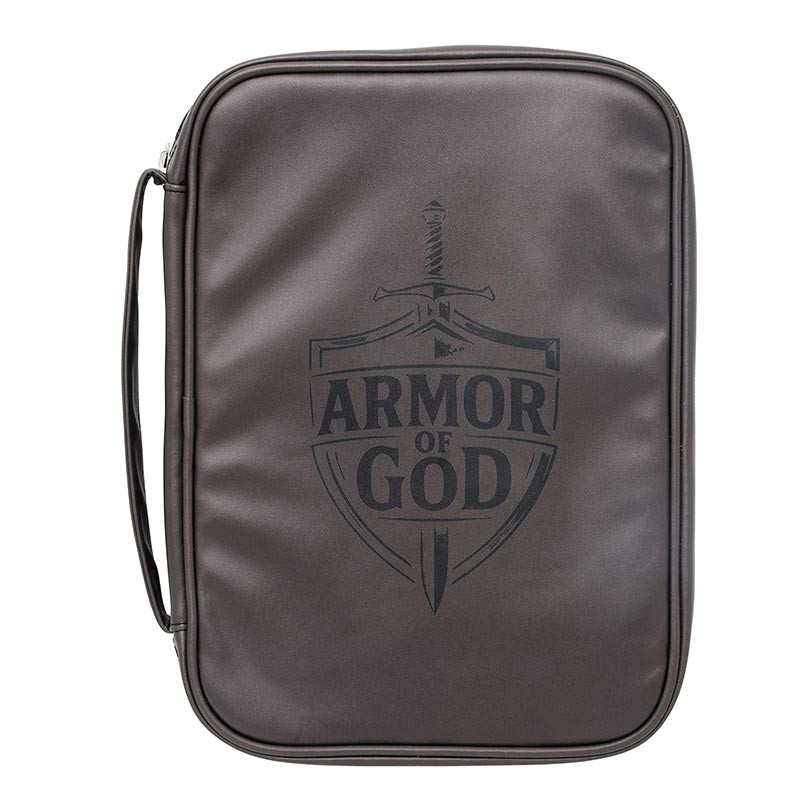 Bible Case Armor of God Vegan Leather 