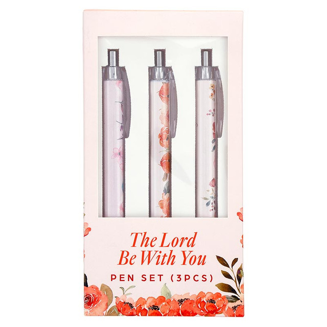 Pen Set Let The Lord Be With You 3 Pieces (03/26)