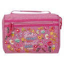 Bible Case Medium Glad Heart Cheerful Pink