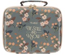 Bible Organizer Hardcover Green Floral Be Still Ps. 46:10