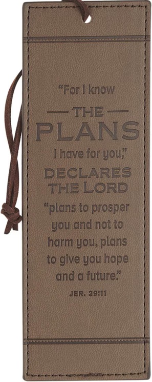 Pagemarker The Plans Cocoa Brown and Taupe Faux Leather
