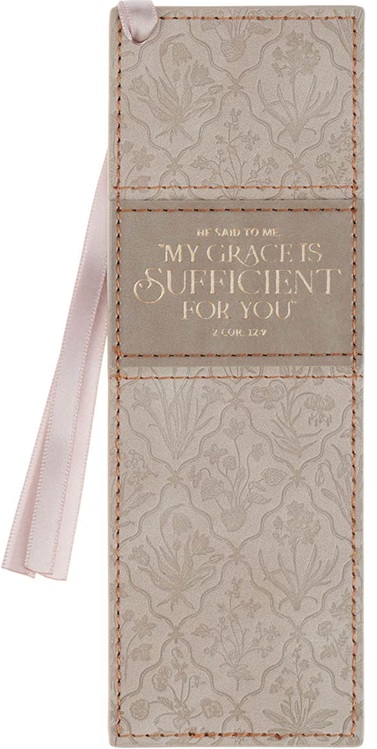 Pagemarker My Grace Is Sufficient For You Taupe 