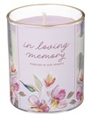Glass Candle In Loving Memory
