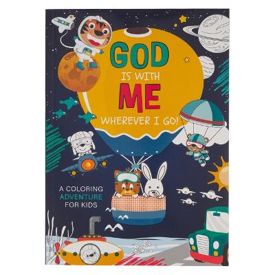 God Is With Me Wherever I Go Colouring Adventure For Kids