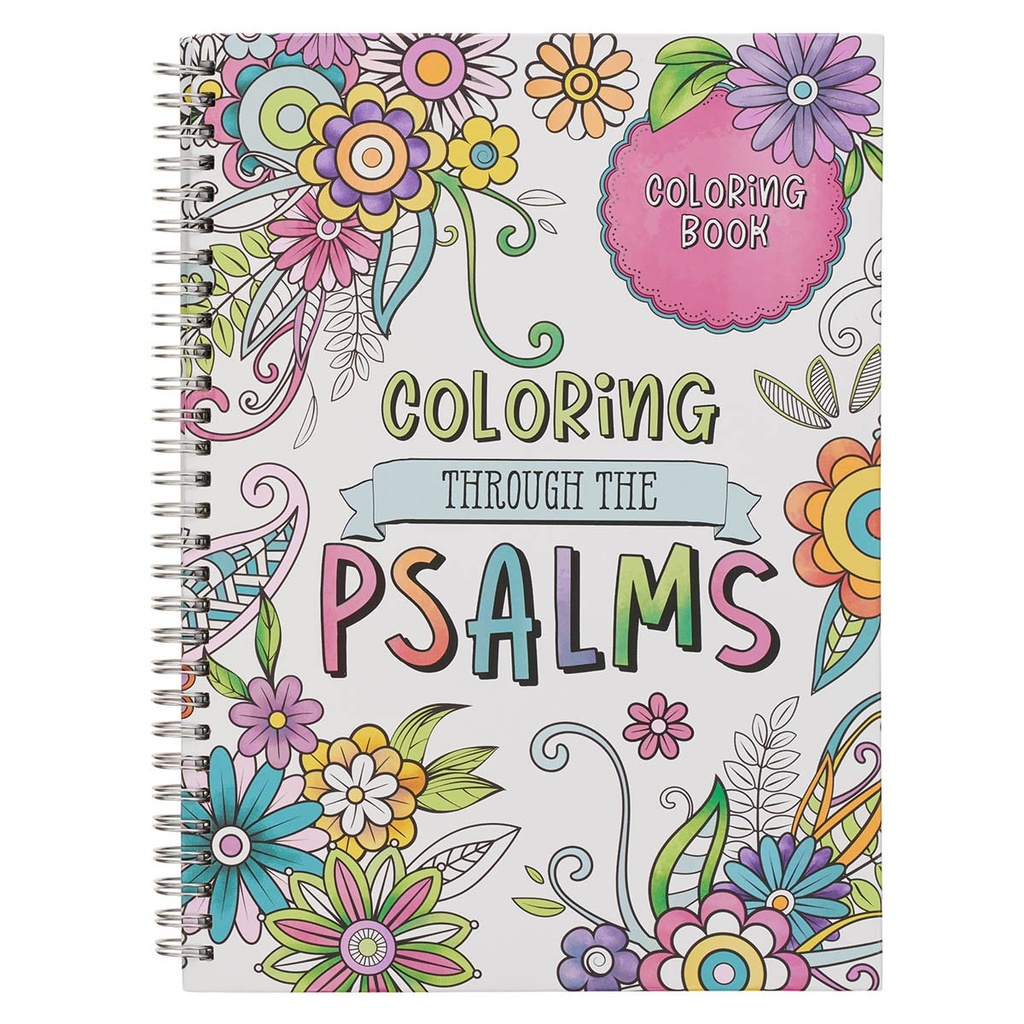Coloring Book Spiral Coloring through the Psalms