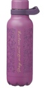 Water Bottle Pray Without Ceasing Plum Floral Stainless Steel