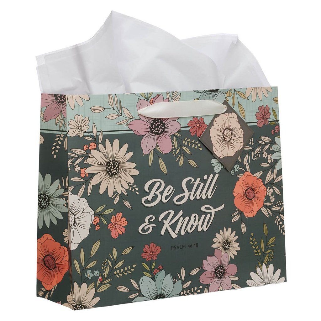 Gift Bag LG Landscape Be Still & Know Ps. 46:10