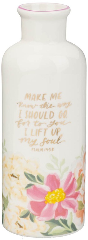 Table Vase Way I Should Go Pink Floral