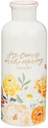 Table Vase Joy Comes In The Morning Orange Floral