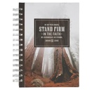 Journal Spiral Brown Stand Firm In The Faith 1 Cor. 16:13