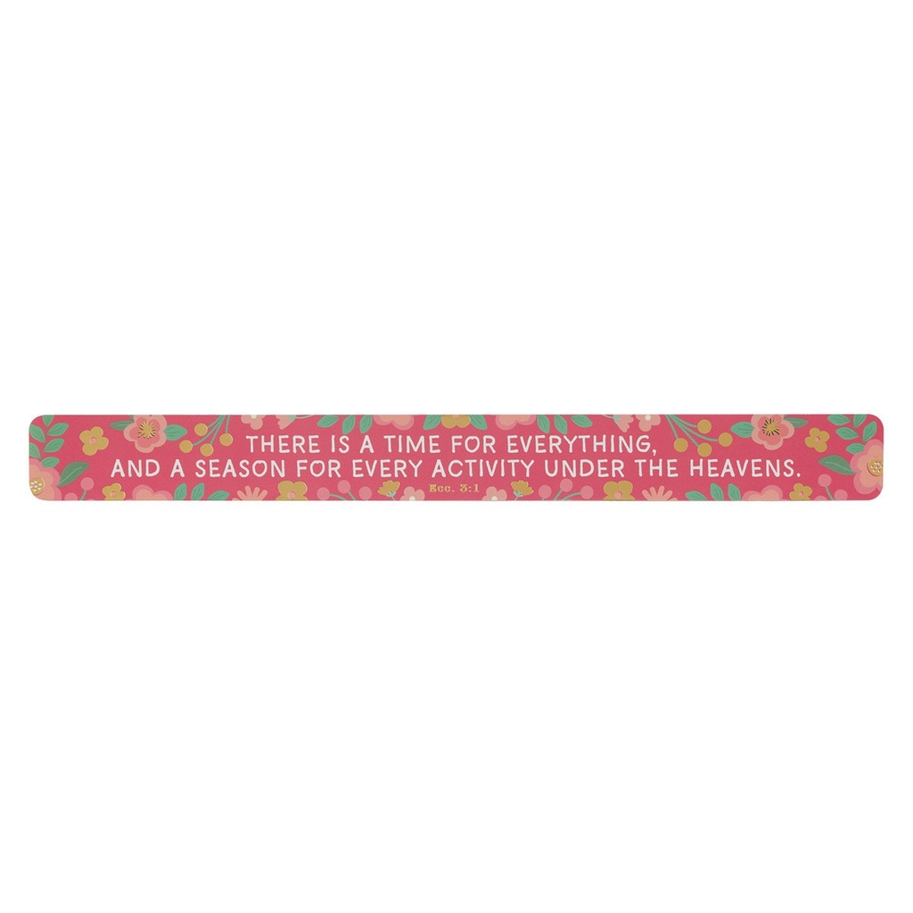 Magnetic Strip Time For Everything Pink Large