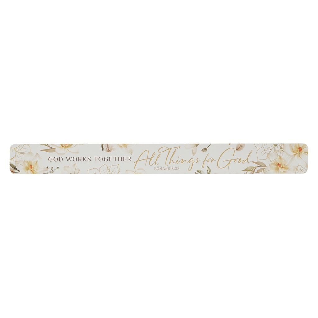 Magnetic Strip All Things For Good White Magnolia Large